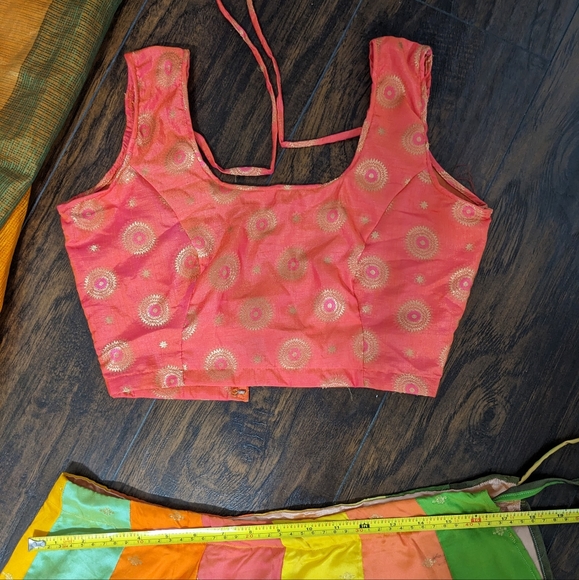 Beautiful multicolored Indian lehenga -like new! - Picture 3 of 8